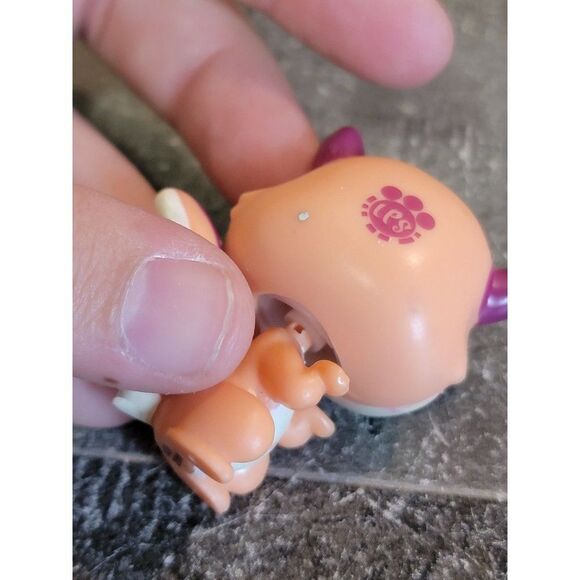 LPS chipmunk squirrel orange Littlest Pet Shop toy figure - Picture 3 of 4